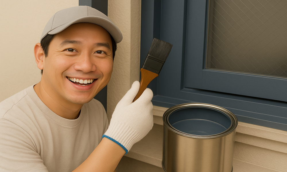 DIYでアルミサッシを塗装するなら塗料選びに気をつけよう