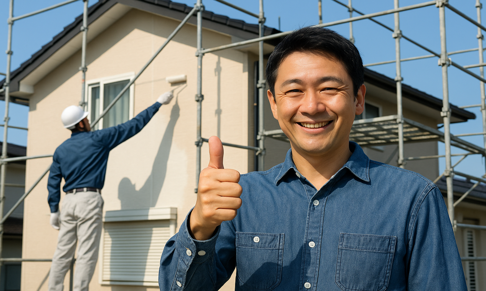 外壁の黒ずみは早めに落して美観を保とう
