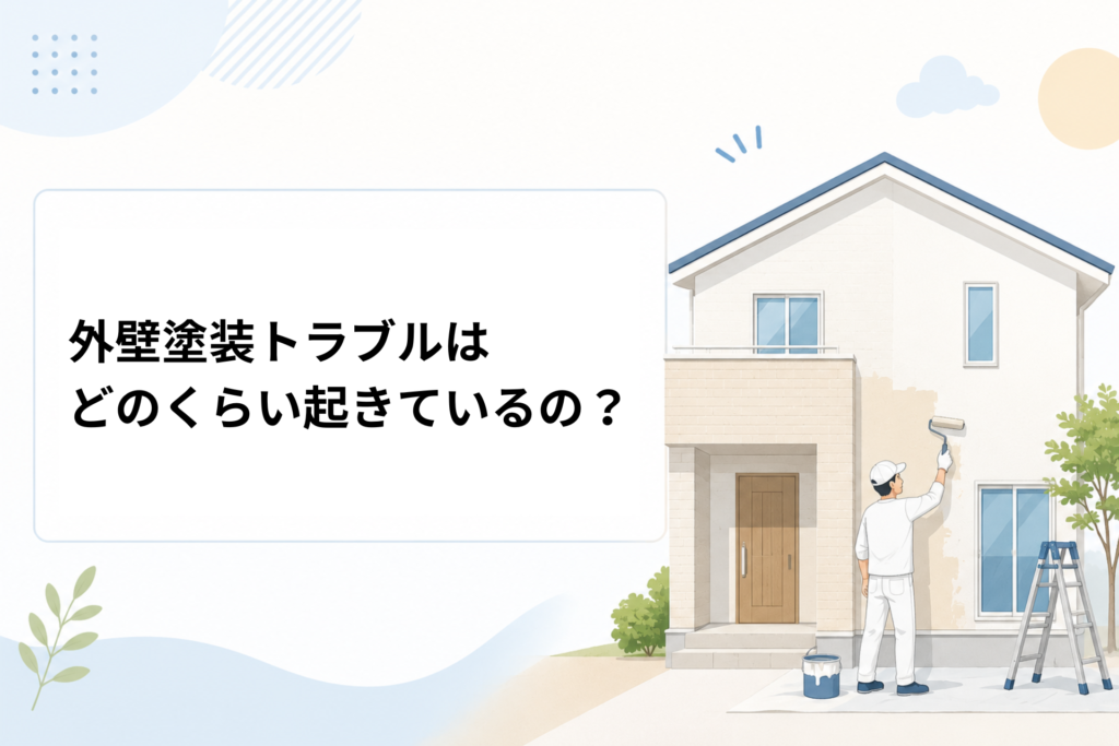 埼玉県の外壁塗装トラブルは今どのくらい起きているのか