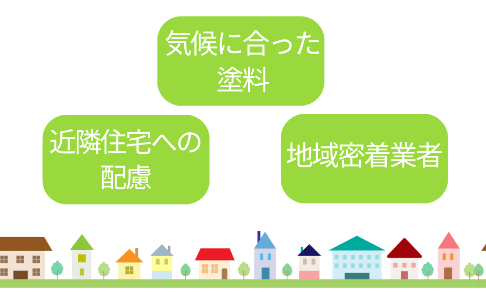 太田市での外壁塗装のポイント