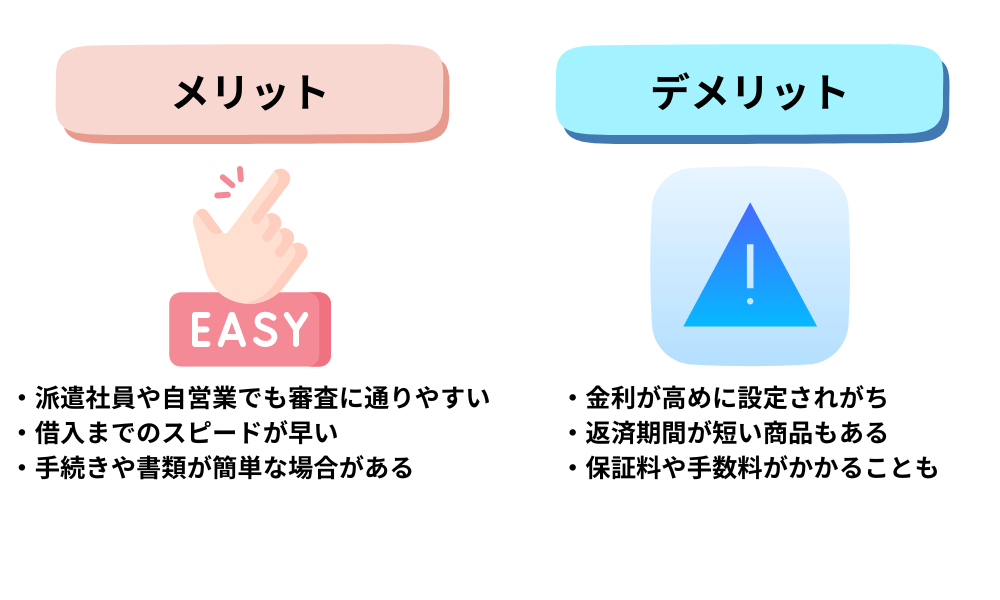 審査がゆるいリフォームローンのメリット・デメリット図解