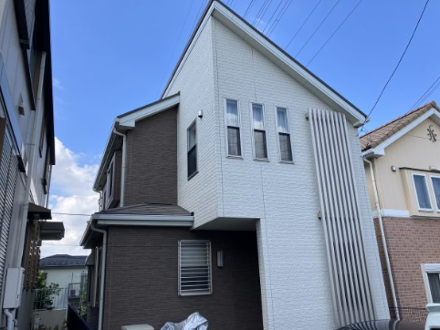 伊勢原市H様邸 外壁塗装 ビフォー