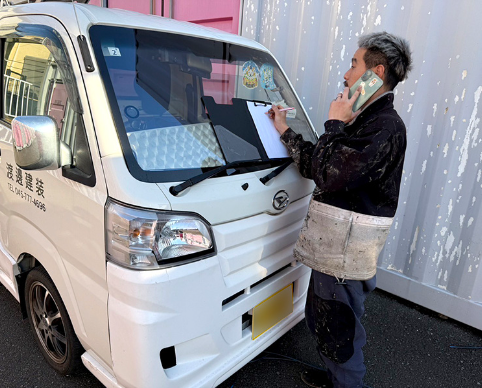 スタッフの様子