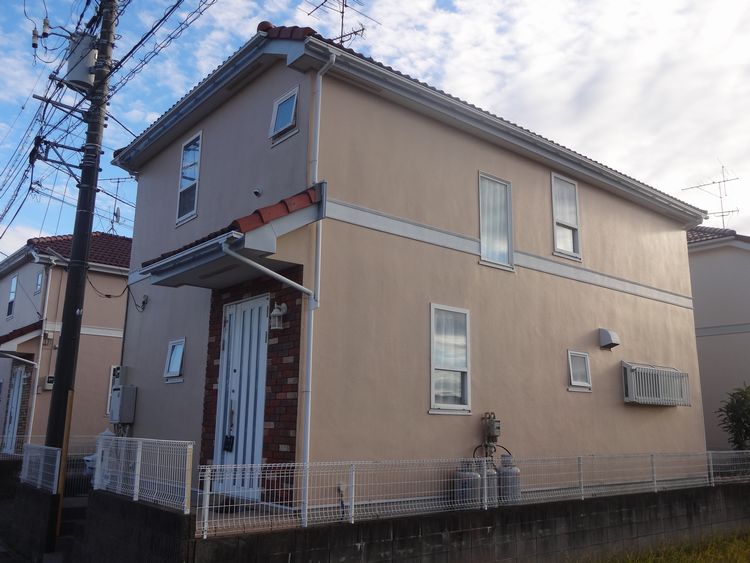 虹彩建装施工写真Before