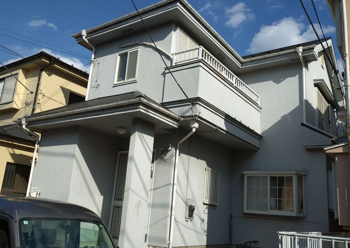 虹彩建装施工写真Before