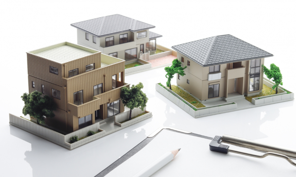 外壁塗装を検討する住宅の画像