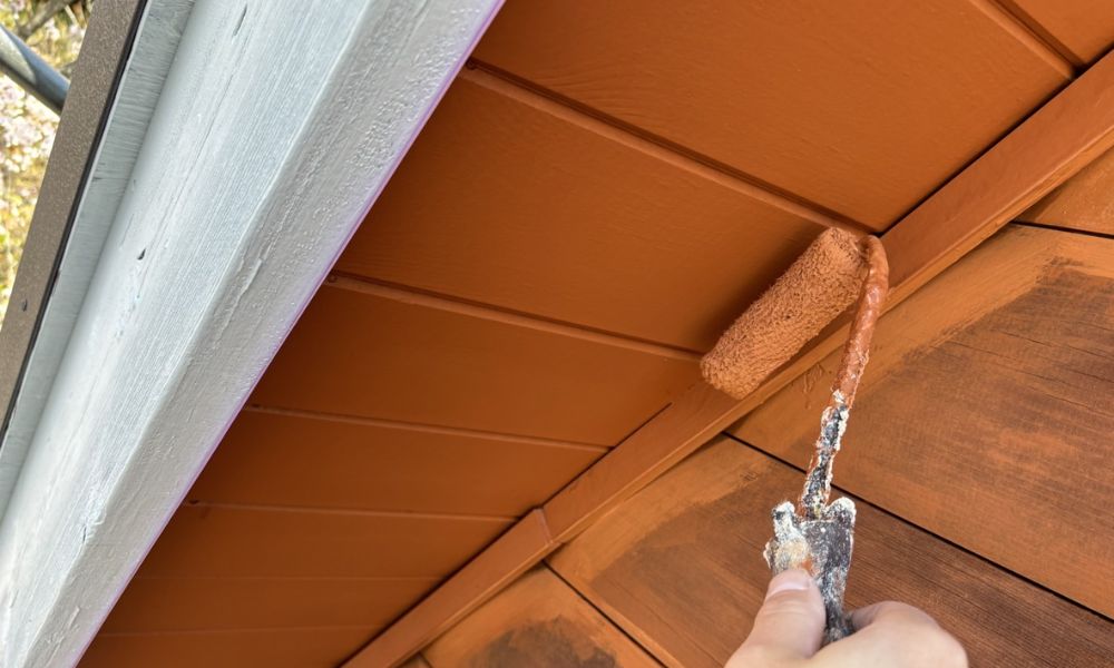 大木塗装施工写真