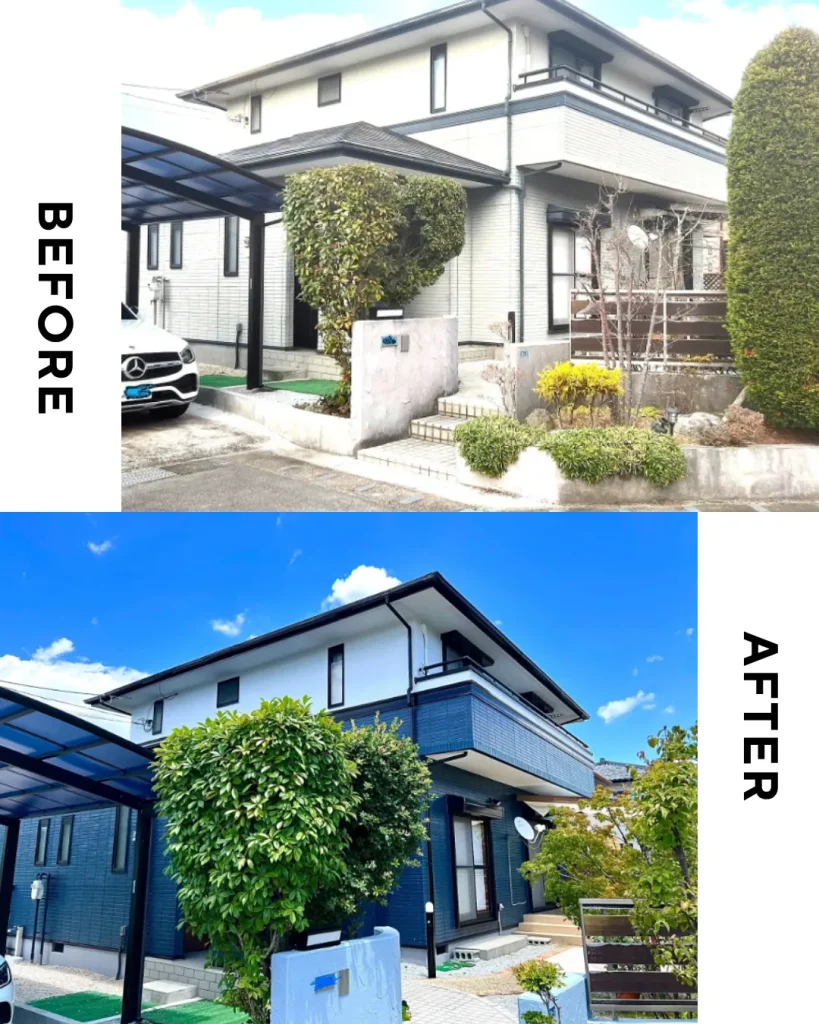 エグチ建装施工事例③佐賀市鍋島 K様邸住宅塗装工事