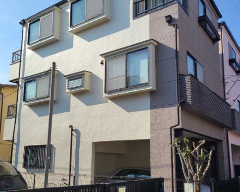 練馬区の外壁・屋根塗装施工事例