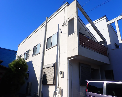 ケーアイ美フォームが市川市河原で施工した屋根・外壁改修工事の施工前