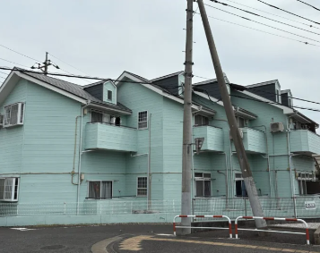 川越市のアパート外壁・屋根塗装の施工前