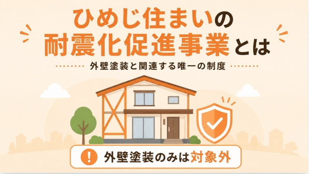 唯一関連する「ひめじ住まいの耐震化促進事業」とは