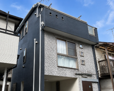 新座市の外壁・屋根塗装施工事例