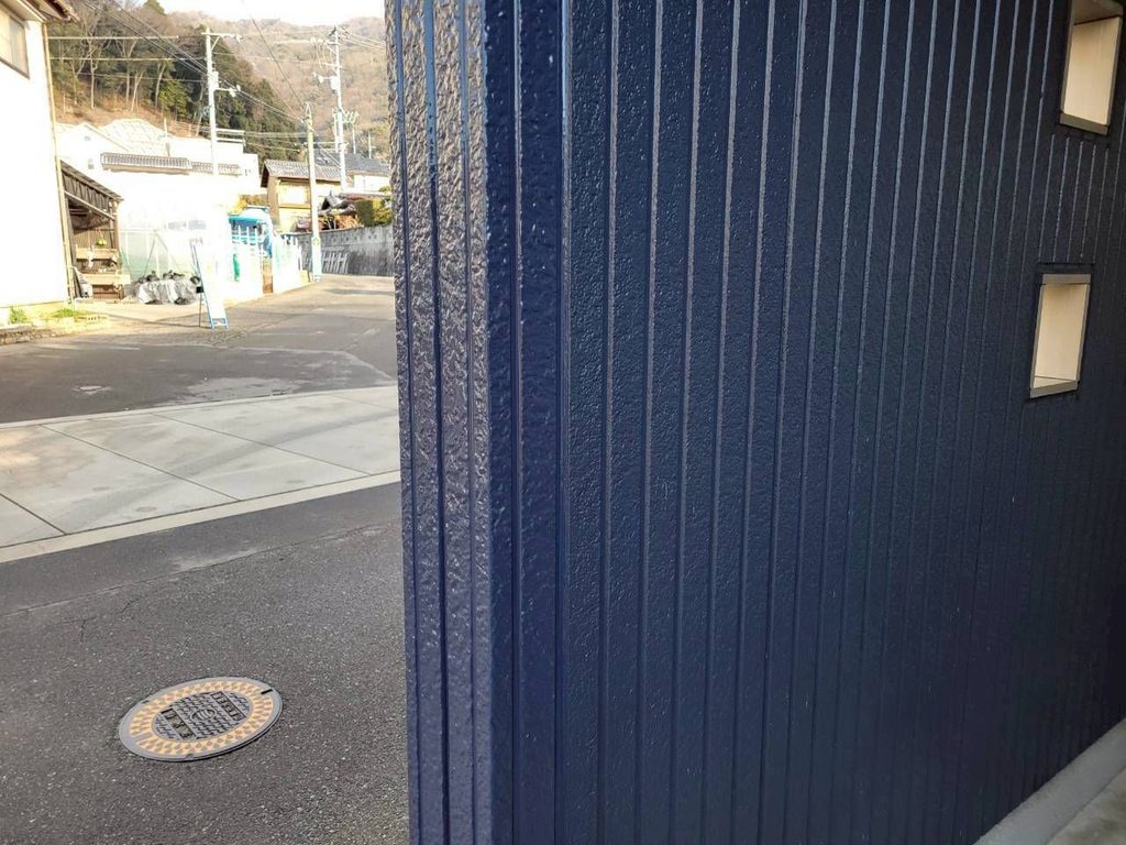 部分外壁塗装の施工後