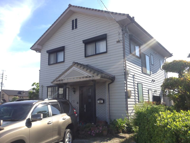 外壁塗装・一部ダブルトーン|刈谷市 T様邸施工前