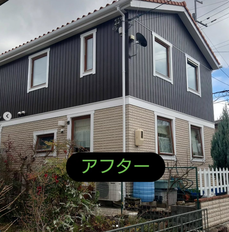 浅尾美装外壁塗装施工後2