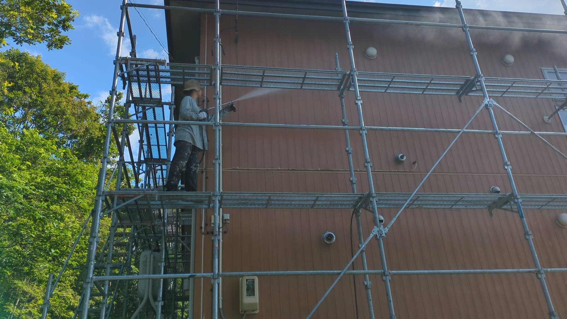 イージック施工事例1八幡平市松尾高圧洗浄