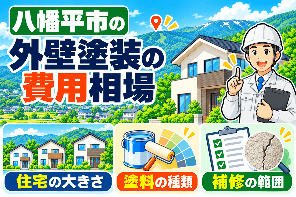 八幡平市の外壁塗装の費用相場