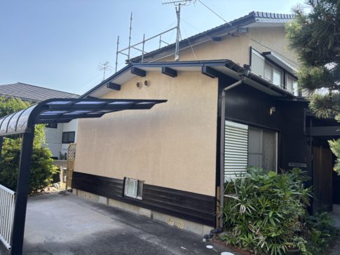 塗り替えまじめ屋の外壁塗装施工後（施工事例1）