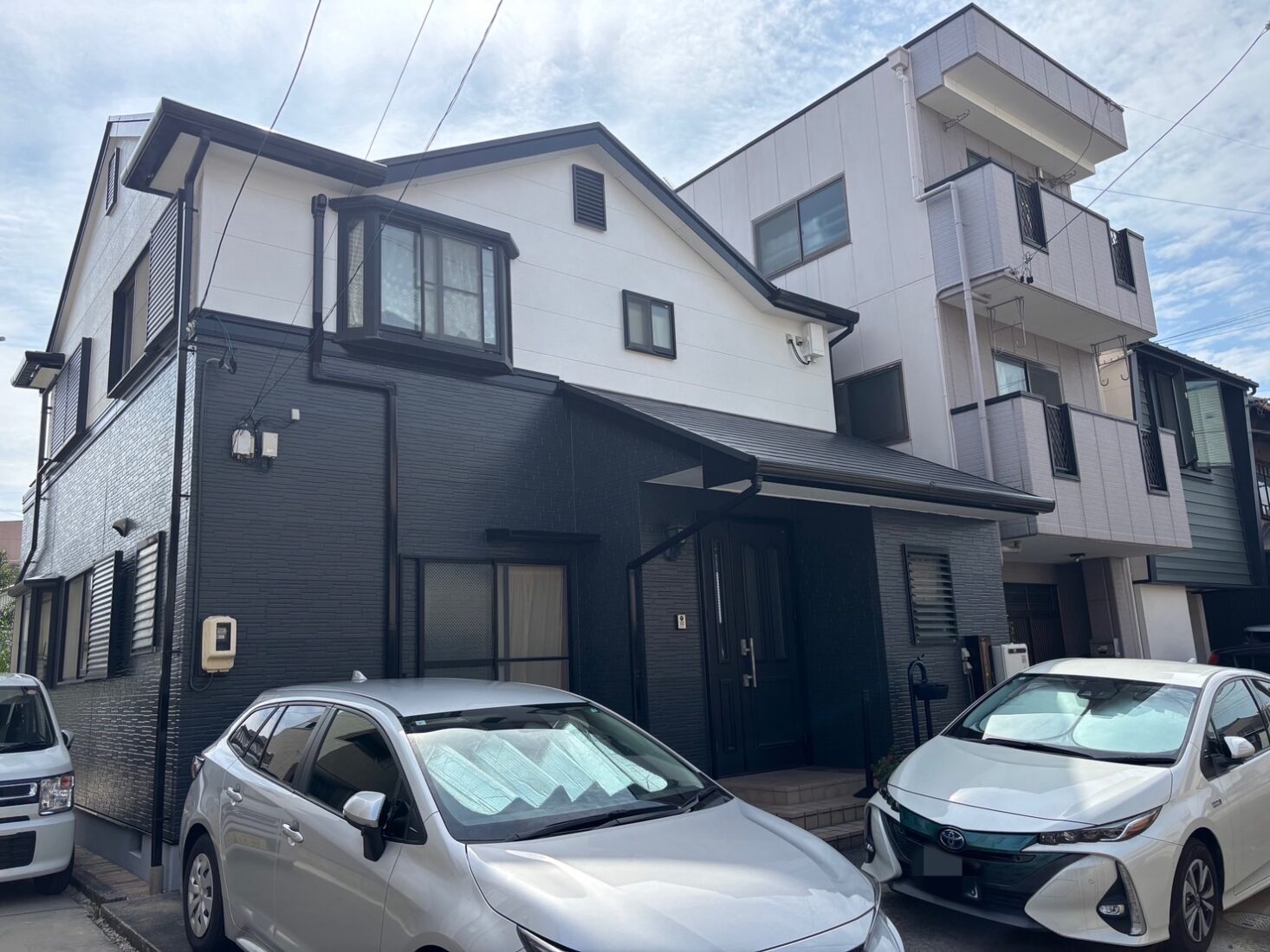 塗り替えまじめ屋の外壁塗装施工後（施工事例2）