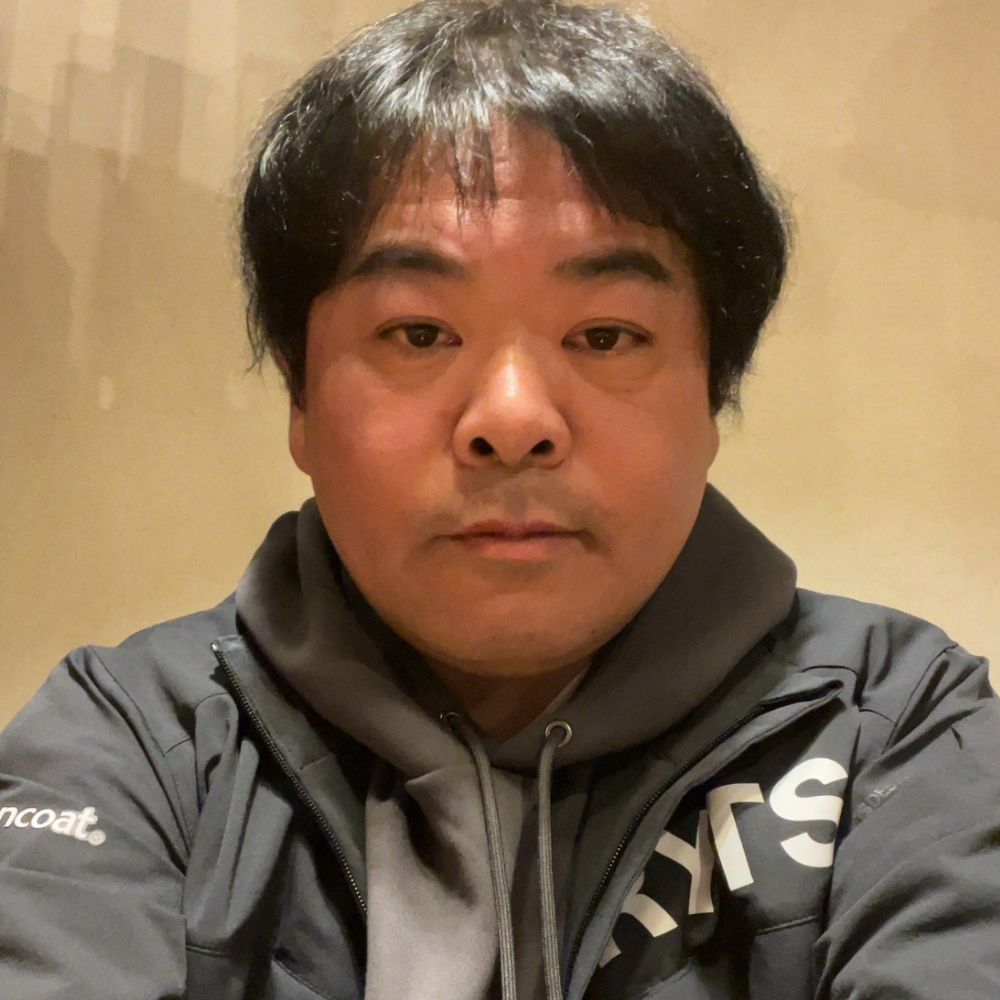 松田　亮の近影写真。