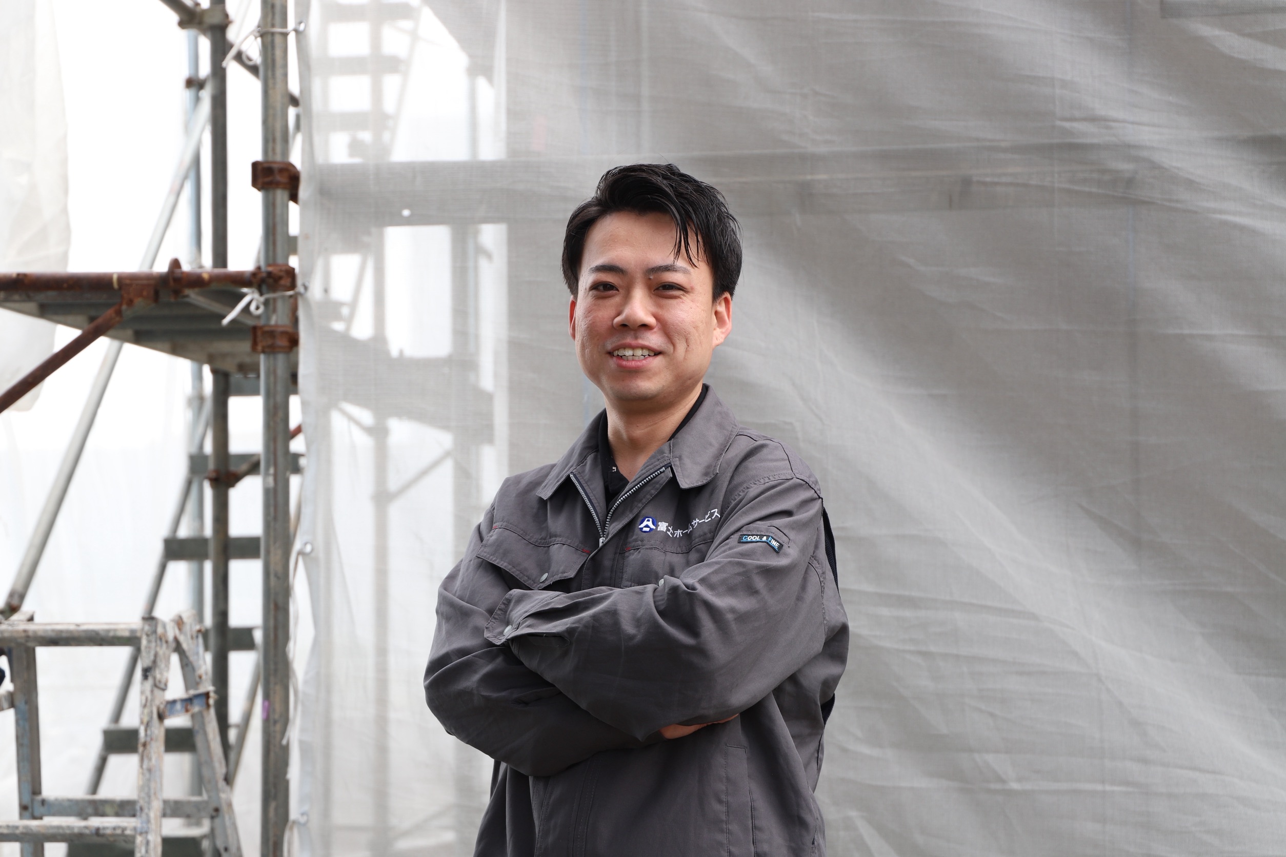 （支店長）　後藤　涼太の近影写真。